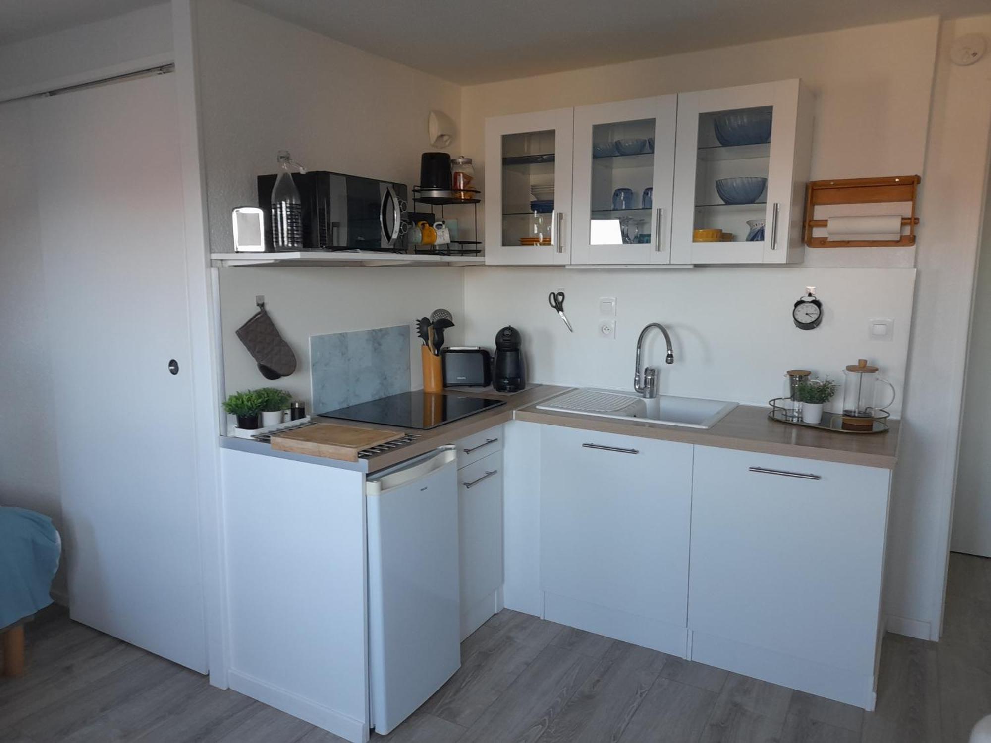Studio -Vue Mer Residence Grand Cap Villers-sur-Mer Bagian luar foto